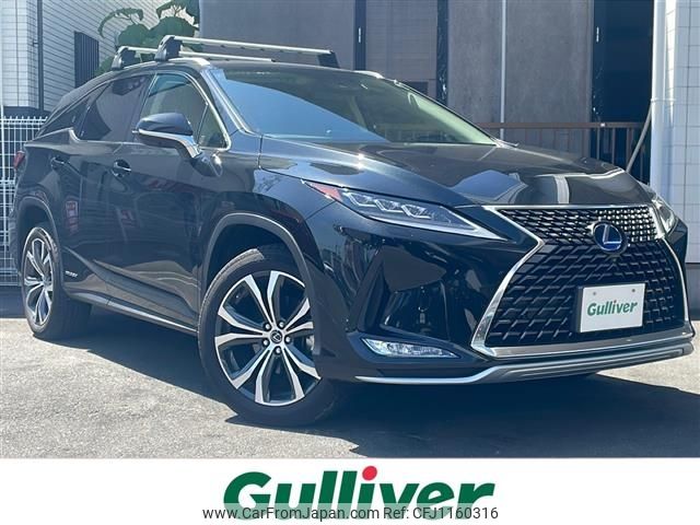 lexus rx 2022 -LEXUS--Lexus RX 6AA-GYL26W--GYL26-0005815---LEXUS--Lexus RX 6AA-GYL26W--GYL26-0005815- image 1