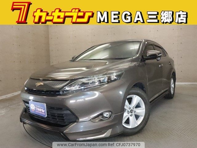 toyota harrier 2015 -TOYOTA--Harrier DBA-ZSU60W--ZSU60-0056620---TOYOTA--Harrier DBA-ZSU60W--ZSU60-0056620- image 1