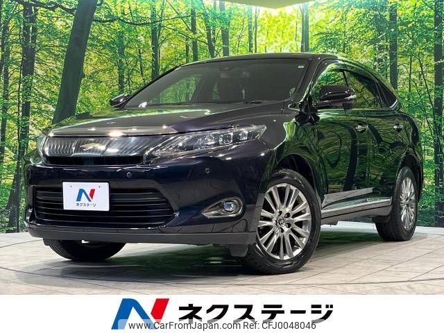 toyota harrier 2016 -TOYOTA--Harrier DBA-ZSU60W--ZSU60-0074461---TOYOTA--Harrier DBA-ZSU60W--ZSU60-0074461- image 1