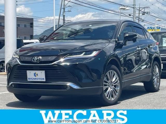 toyota harrier 2020 quick_quick_6BA-MXUA80_MXUA80-0011841 image 1