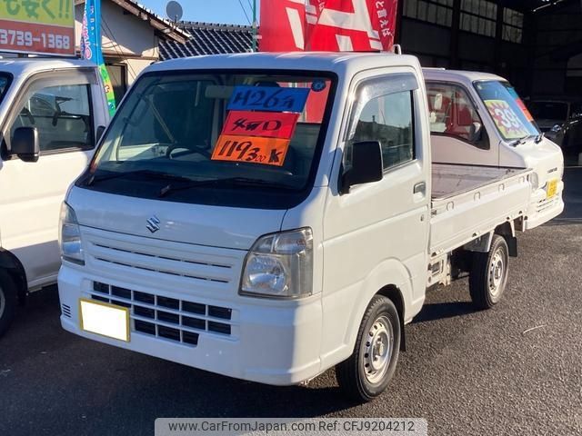 suzuki carry-truck 2014 -SUZUKI 【名変中 】--Carry Truck DA16T--131212---SUZUKI 【名変中 】--Carry Truck DA16T--131212- image 1