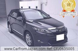 toyota harrier 2016 CFJ0635005
