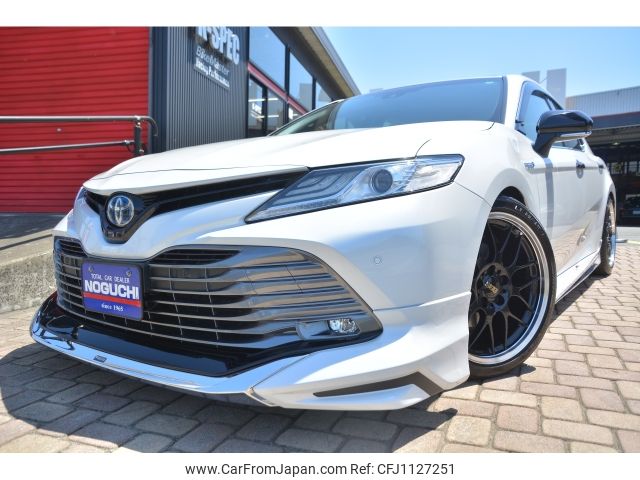 toyota camry 2019 -TOYOTA--Camry DAA-AXVH70--AXVH70-1040958---TOYOTA--Camry DAA-AXVH70--AXVH70-1040958- image 1