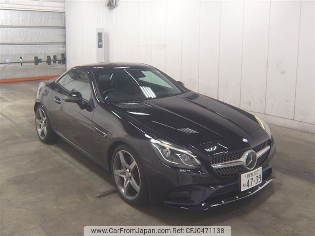 mercedes-benz slc 2016 -MERCEDES-BENZ 【群馬 302ﾈ4739】--Benz SLC 172431--2F128717---MERCEDES-BENZ 【群馬 302ﾈ4739】--Benz SLC 172431--2F128717- image 1