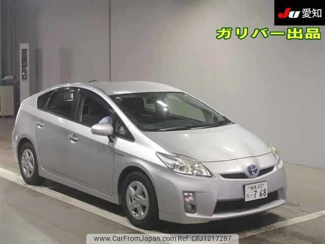 toyota prius 2010 -TOYOTA 【岐阜 303ﾀ768】--Prius ZVW30--1183127---TOYOTA 【岐阜 303ﾀ768】--Prius ZVW30--1183127- image 1