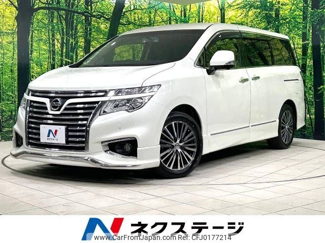 nissan elgrand 2014 -NISSAN--Elgrand DBA-TE52--TE52-076095---NISSAN--Elgrand DBA-TE52--TE52-076095- image 1