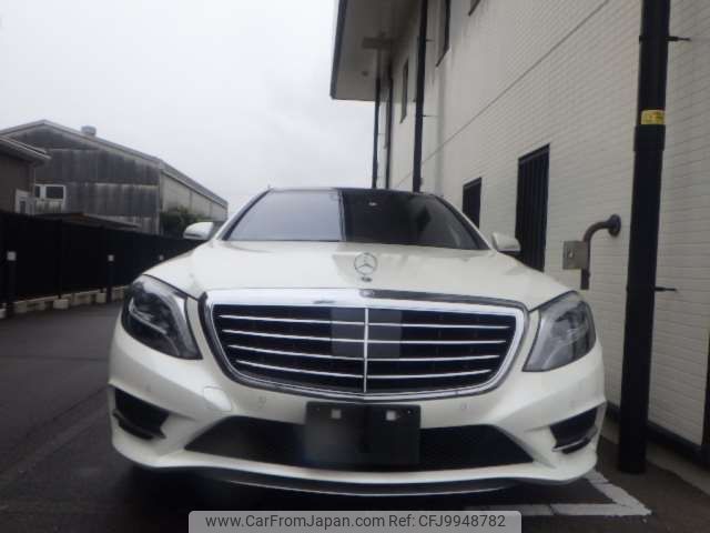 mercedes-benz s-class 2014 -MERCEDES-BENZ--Benz S Class DAA-222057--WDD2220572A125597---MERCEDES-BENZ--Benz S Class DAA-222057--WDD2220572A125597- image 1