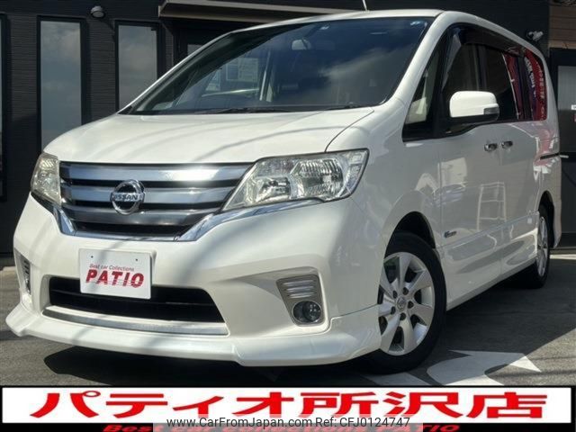 nissan serena 2013 CARSENSOR_JP_AU5911202120 image 1