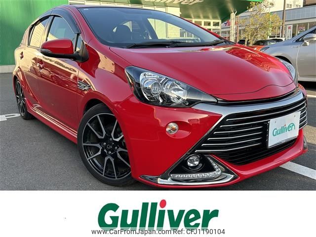 toyota aqua 2015 -TOYOTA--AQUA DAA-NHP10--NHP10-2428704---TOYOTA--AQUA DAA-NHP10--NHP10-2428704- image 1