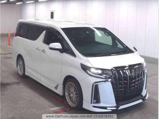 toyota alphard 2022 -TOYOTA--Alphard 3BA-AGH30W--AGH30W-0442707---TOYOTA--Alphard 3BA-AGH30W--AGH30W-0442707- image 1