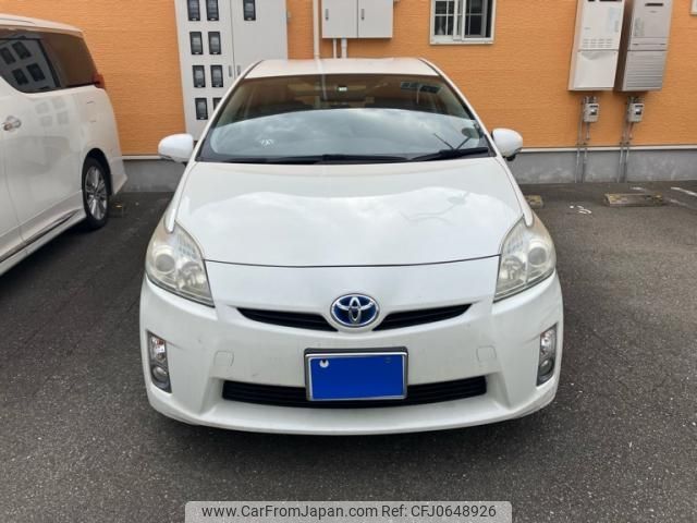 toyota prius 2010 -TOYOTA--Prius DAA-ZVW30--ZVW30-1212705---TOYOTA--Prius DAA-ZVW30--ZVW30-1212705- image 1