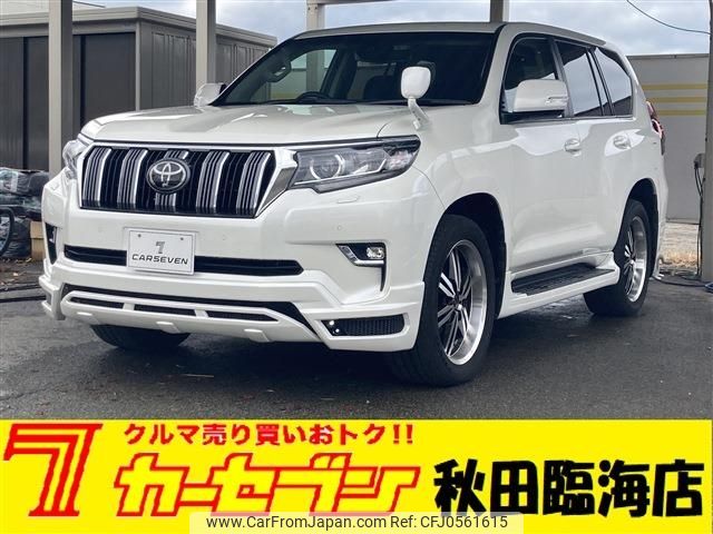 toyota land-cruiser-prado 2020 -TOYOTA--Land Cruiser Prado CBA-TRJ150W--TRJ150-0113725---TOYOTA--Land Cruiser Prado CBA-TRJ150W--TRJ150-0113725- image 1