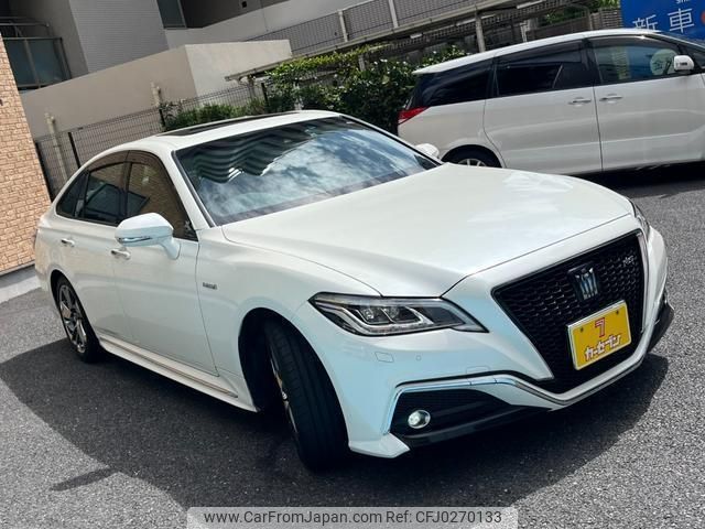 toyota crown-hybrid 2019 quick_quick_AZSH20_AZSH20-1048032 image 2