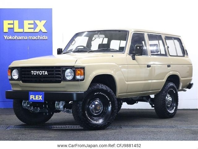 toyota land-cruiser-wagon 1989 -TOYOTA--Land Cruiser Wagon E-FJ62G--FJ62G-000571---TOYOTA--Land Cruiser Wagon E-FJ62G--FJ62G-000571- image 1