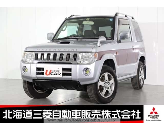 mitsubishi pajero-mini 2011 -MITSUBISHI--Pajero mini ABA-H58A--H58A-1004824---MITSUBISHI--Pajero mini ABA-H58A--H58A-1004824- image 1