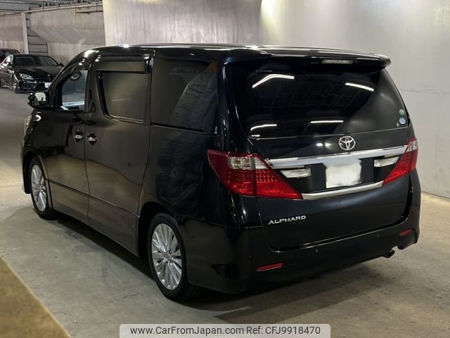 toyota alphard 2013 -TOYOTA 【和泉 301め4134】--Alphard ANH20W-8312247---TOYOTA 【和泉 301め4134】--Alphard ANH20W-8312247- image 2