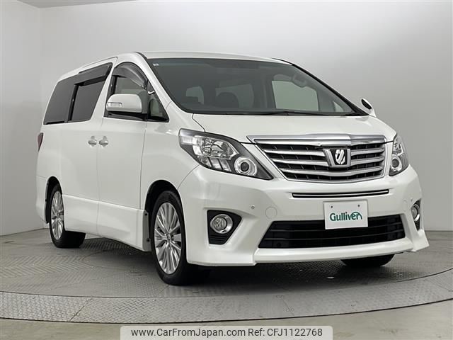toyota alphard 2013 -TOYOTA--Alphard DBA-ANH20W--ANH20-8273841---TOYOTA--Alphard DBA-ANH20W--ANH20-8273841- image 1