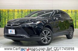 toyota harrier 2021 CFJ1745898