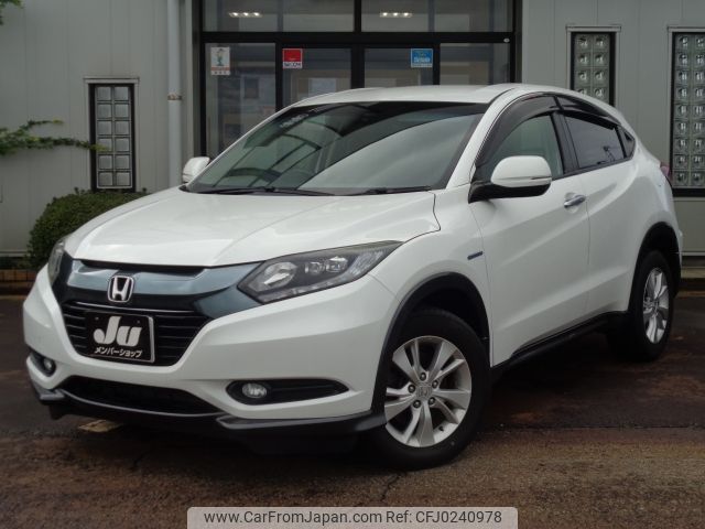 honda vezel 2014 -HONDA--VEZEL DAA-RU4--RU4-1001587---HONDA--VEZEL DAA-RU4--RU4-1001587- image 1