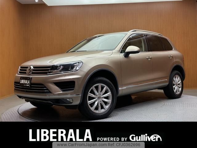 volkswagen touareg 2016 -VOLKSWAGEN--VW Touareg DBA-7PCGRS--WVGZZZ7PZGD012745---VOLKSWAGEN--VW Touareg DBA-7PCGRS--WVGZZZ7PZGD012745- image 1