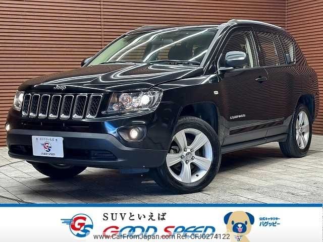 jeep compass 2017 -CHRYSLER--Jeep Compass ABA-MK49--1C4NJCFA7HD169733---CHRYSLER--Jeep Compass ABA-MK49--1C4NJCFA7HD169733- image 1