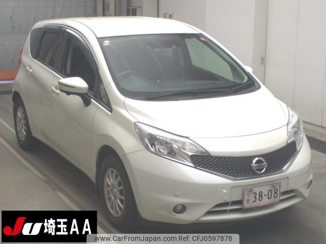 nissan note 2016 -NISSAN--Note E12-458008---NISSAN--Note E12-458008- image 1