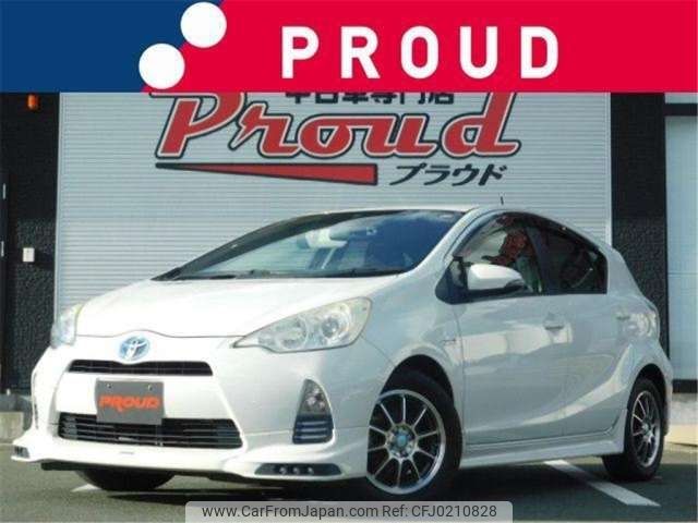 toyota aqua 2012 -TOYOTA 【豊橋 502ﾀ3069】--AQUA NHP10--NHP10-6076075---TOYOTA 【豊橋 502ﾀ3069】--AQUA NHP10--NHP10-6076075- image 1