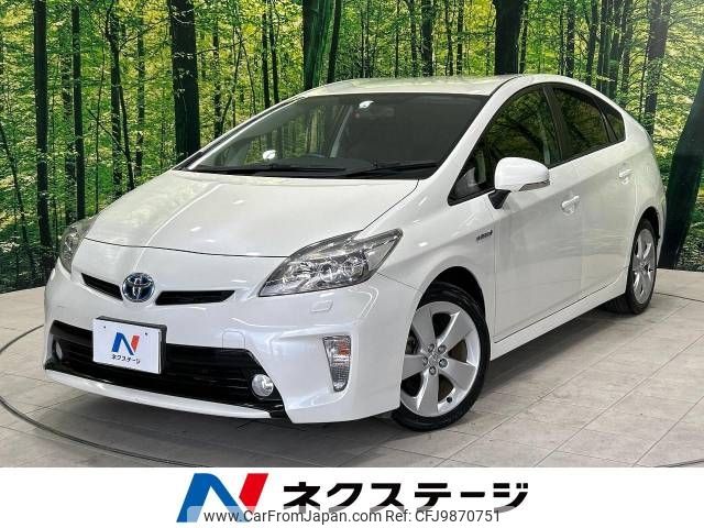 toyota prius 2013 -TOYOTA--Prius DAA-ZVW30--ZVW30-1689569---TOYOTA--Prius DAA-ZVW30--ZVW30-1689569- image 1