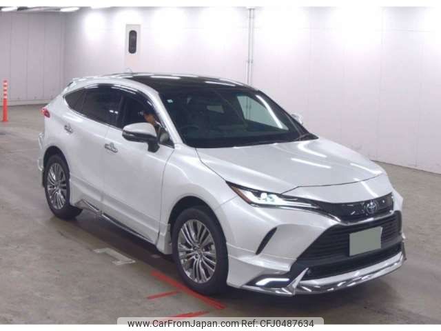 toyota harrier 2023 -TOYOTA 【四日市 300ｿ 422】--Harrier 6AA-AXUH80--AXUH80-0075040---TOYOTA 【四日市 300ｿ 422】--Harrier 6AA-AXUH80--AXUH80-0075040- image 1