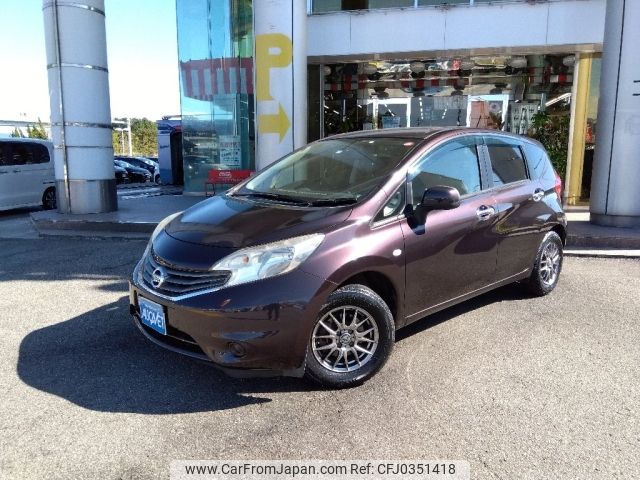 nissan note 2013 -NISSAN--Note DBA-E12--E12-148725---NISSAN--Note DBA-E12--E12-148725- image 1