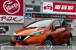 nissan note 2018 CFJ1605636
