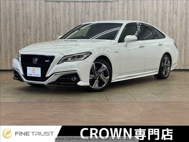 toyota crown 2019 -TOYOTA--Crown 6AA-AZSH20--AZSH20-1048880---TOYOTA--Crown 6AA-AZSH20--AZSH20-1048880- image 1