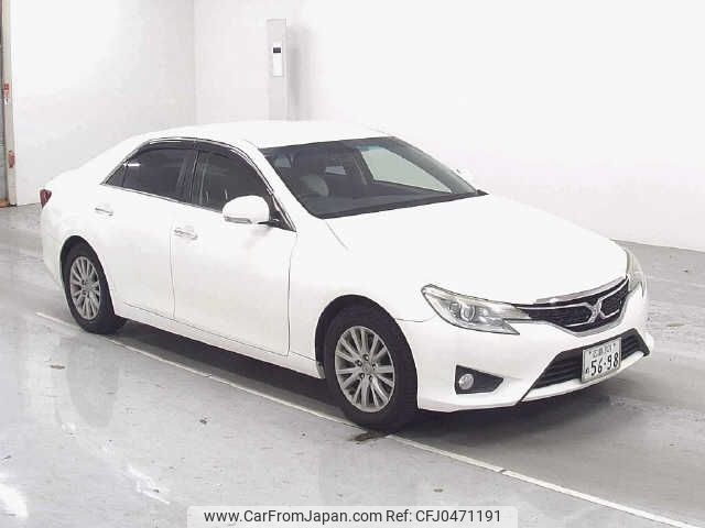 toyota mark-x 2014 -TOYOTA 【広島 301ﾇ5698】--MarkX GRX130--6082789---TOYOTA 【広島 301ﾇ5698】--MarkX GRX130--6082789- image 1