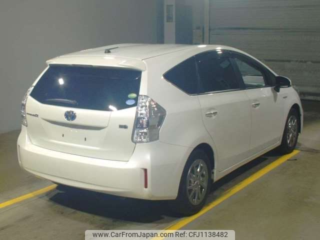 toyota prius-α 2014 -TOYOTA--Prius α DAA-ZVW40W--ZVW40-0008250---TOYOTA--Prius α DAA-ZVW40W--ZVW40-0008250- image 2