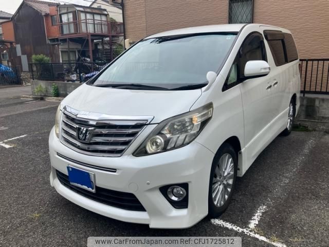 toyota alphard 2012 CFJ1725812 image 1