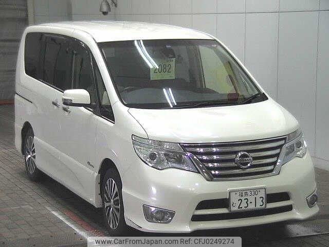 nissan serena 2014 -NISSAN 【福島 330ﾑ2313】--Serena HFC26--208395---NISSAN 【福島 330ﾑ2313】--Serena HFC26--208395- image 1