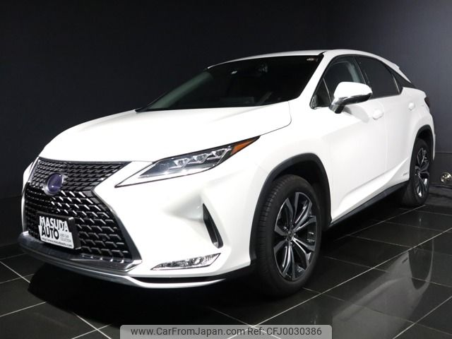 lexus rx 2021 -LEXUS--Lexus RX 6AA-GYL20W--GYL20-0015124---LEXUS--Lexus RX 6AA-GYL20W--GYL20-0015124- image 1