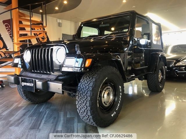 chrysler jeep-wrangler 2002 -CHRYSLER--Jeep Wrangler GH-TJ40S--1J4F449S82P707197---CHRYSLER--Jeep Wrangler GH-TJ40S--1J4F449S82P707197- image 1