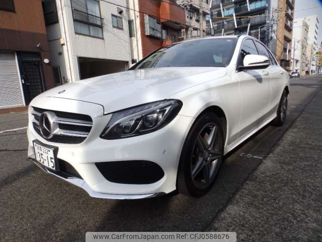 mercedes-benz c-class 2016 -MERCEDES-BENZ 【名古屋 332ｻ3515】--Benz C Class RBA-205042--WDD2050422R214106---MERCEDES-BENZ 【名古屋 332ｻ3515】--Benz C Class RBA-205042--WDD2050422R214106- image 1