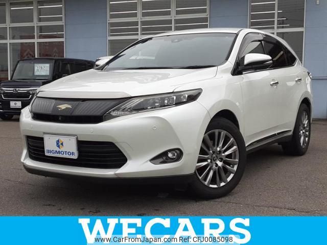 toyota harrier 2014 quick_quick_DBA-ZSU60W_ZSU60-0014781 image 1