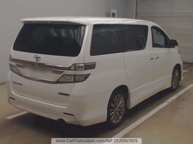 toyota vellfire 2014 -TOYOTA--Vellfire DBA-ANH20W--ANH20-8346053---TOYOTA--Vellfire DBA-ANH20W--ANH20-8346053- image 2