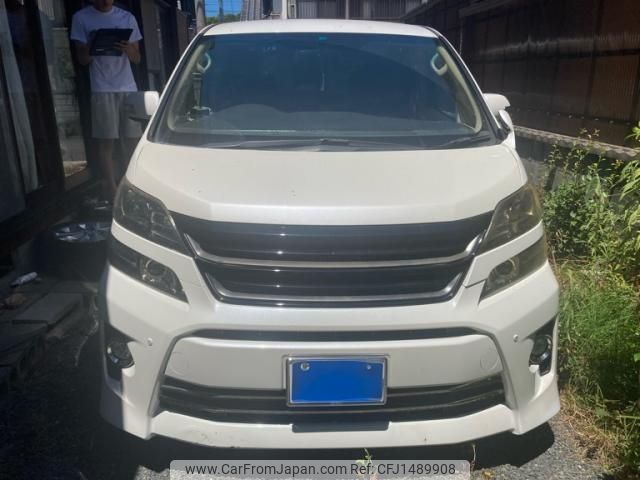 toyota vellfire 2012 CFJ1489908 image 1