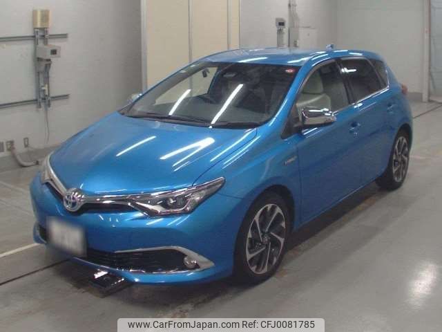 toyota auris 2016 -TOYOTA 【大分 300ﾐ4709】--Auris DAA-ZWE186H--ZWE186-1006879---TOYOTA 【大分 300ﾐ4709】--Auris DAA-ZWE186H--ZWE186-1006879- image 1