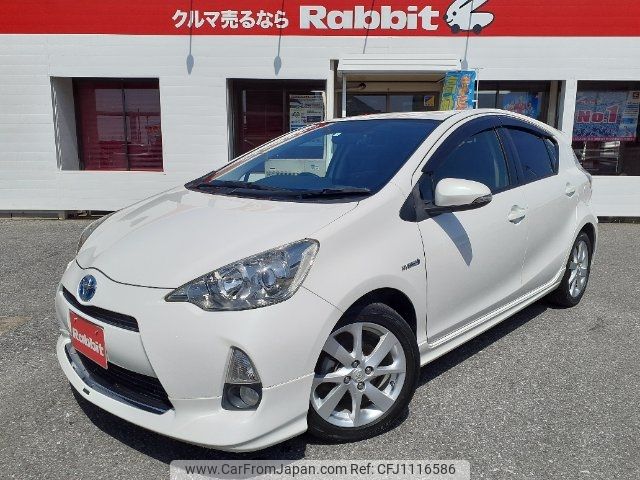 toyota aqua 2012 -TOYOTA--AQUA NHP10--6038418---TOYOTA--AQUA NHP10--6038418- image 1
