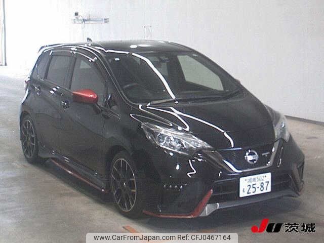 nissan note 2017 -NISSAN 【湘南 502ﾓ2587】--Note E12ｶｲ-965676---NISSAN 【湘南 502ﾓ2587】--Note E12ｶｲ-965676- image 1