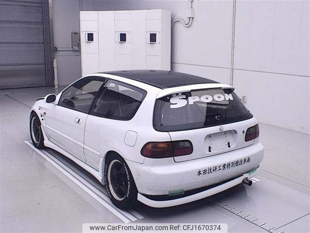 honda civic 1992 CFJ1670374 image 2