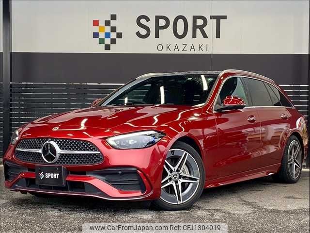 mercedes-benz c-class-station-wagon 2022 -MERCEDES-BENZ--Benz C Class Wagon 3CA-206204C--W1K2062042F025208---MERCEDES-BENZ--Benz C Class Wagon 3CA-206204C--W1K2062042F025208- image 1