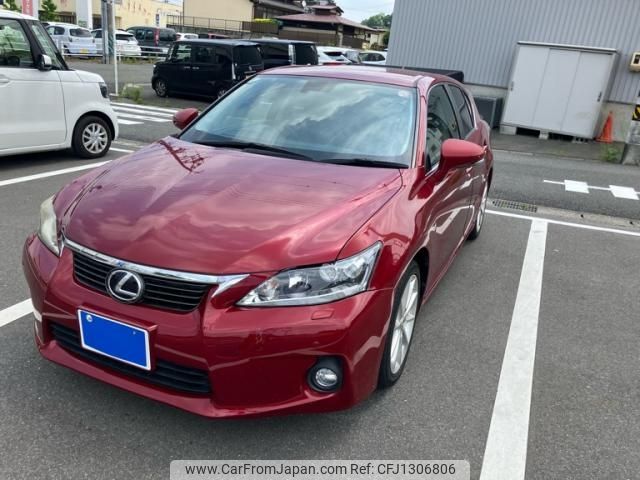lexus ct 2012 -LEXUS--Lexus CT DAA-ZWA10--ZWA10-2093285---LEXUS--Lexus CT DAA-ZWA10--ZWA10-2093285- image 1