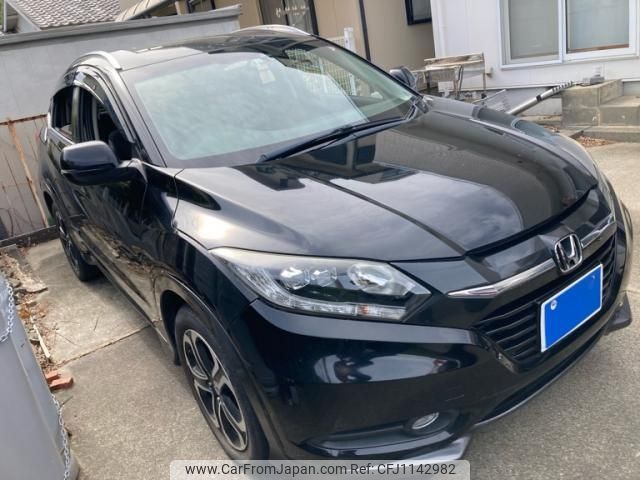 honda vezel 2014 -HONDA--VEZEL DBA-RU1--RU1-1008161---HONDA--VEZEL DBA-RU1--RU1-1008161- image 1