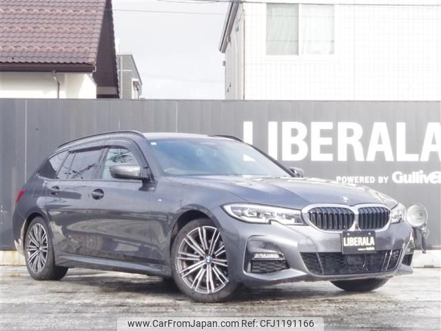 bmw 3-series 2021 -BMW--BMW 3 Series 3DA-6L20--WBA6L720X0FL41925---BMW--BMW 3 Series 3DA-6L20--WBA6L720X0FL41925- image 1